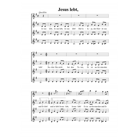 Jesus lebt, Halleluja