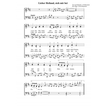 Lieber Heiland, steh