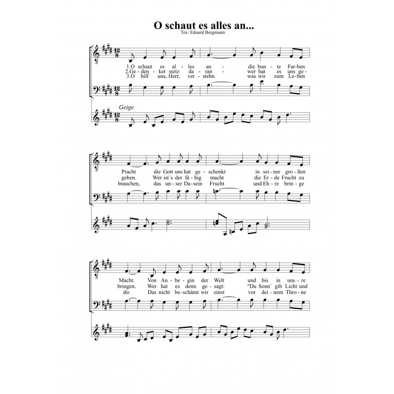 O schaut es alles an