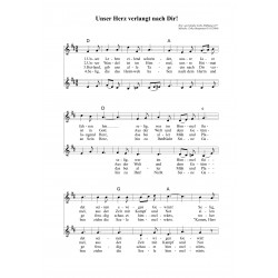 Unser Herz verlangt nach Dir!