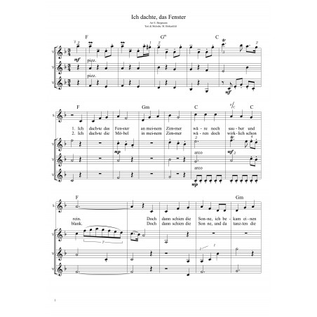 Ich dachte, das Fenster