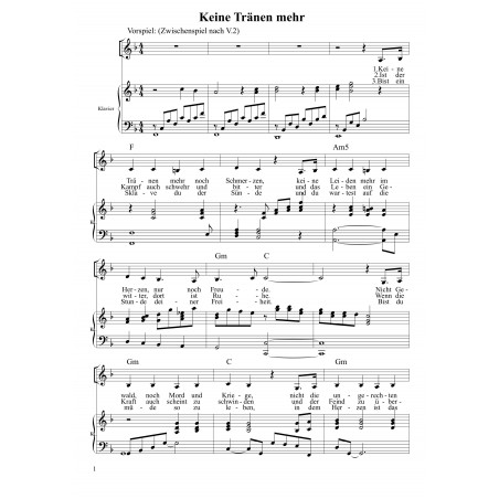 Keine Tränen mehr