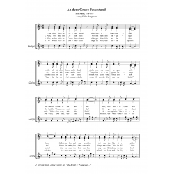 An dem Grabe Jesu stand