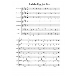 Ich liebe, Herr, dein Haus
